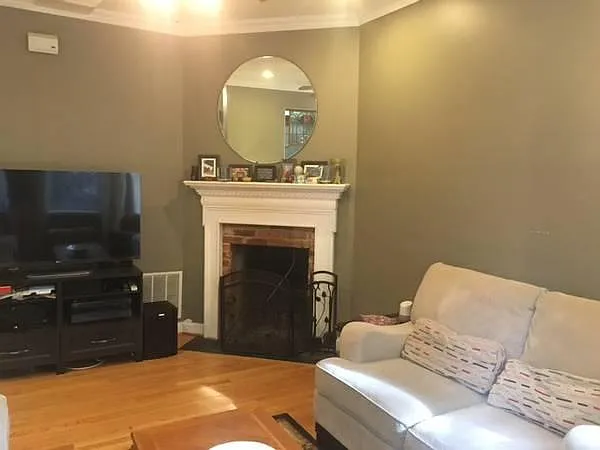 First Floor Living Room (has been repainted grey since this picture taken, see next photo for color)