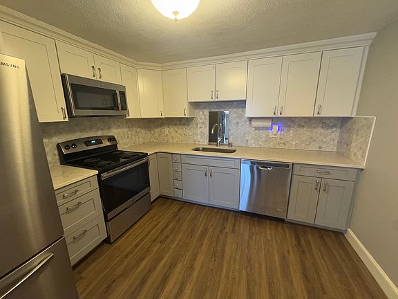 Updated kitchen with appliances.
