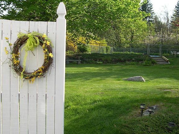 Backyard entry