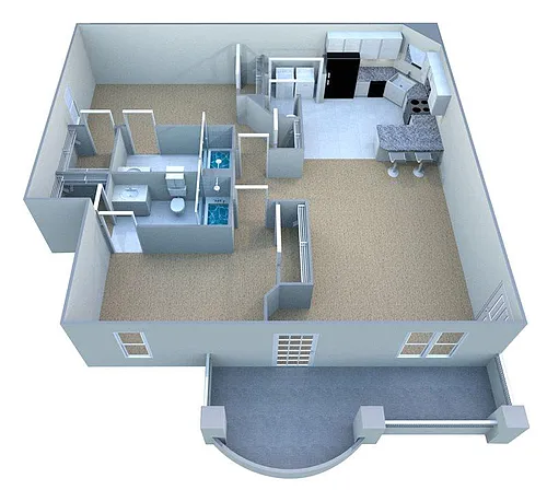 Floor plan Custom Deluxe III
