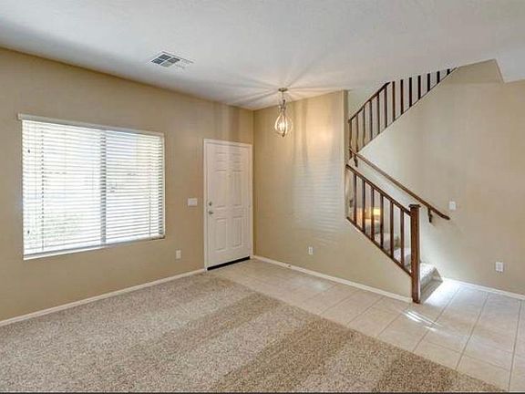 Front door entry and family room