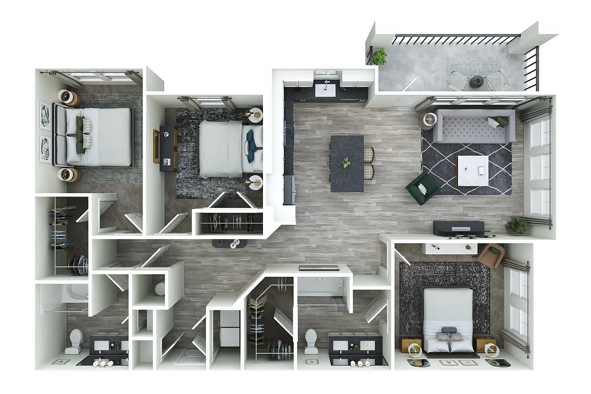 Floor plan C1