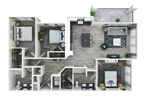 Floor plan C1