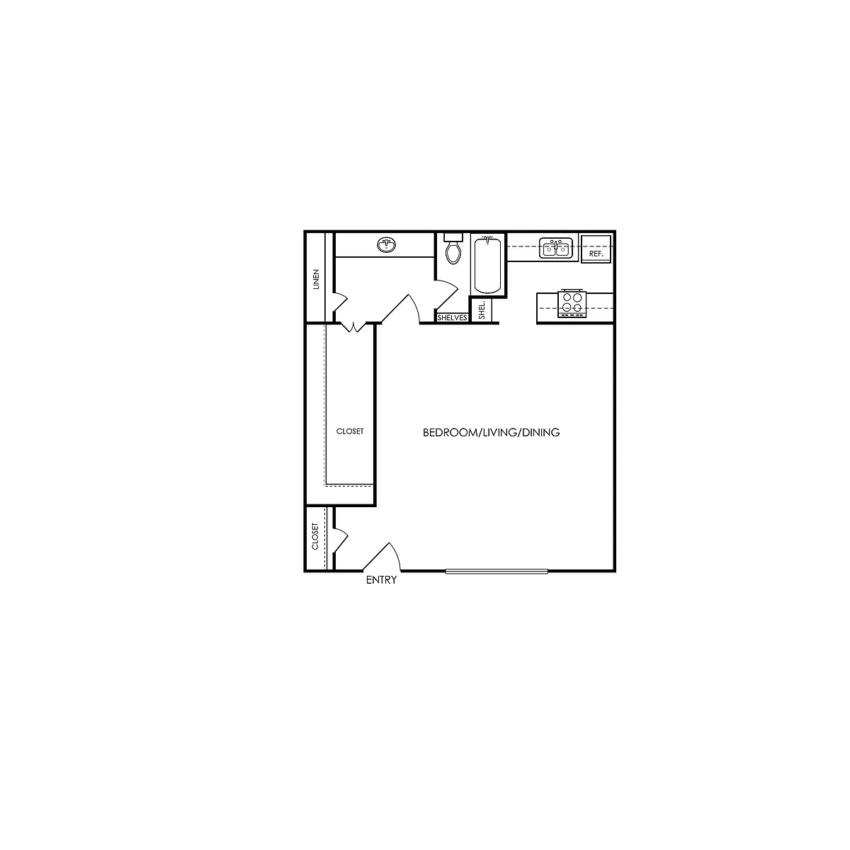 Floor plan E1 Classic