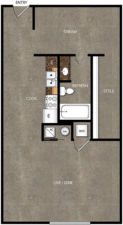 Floor plan Warehouse A3