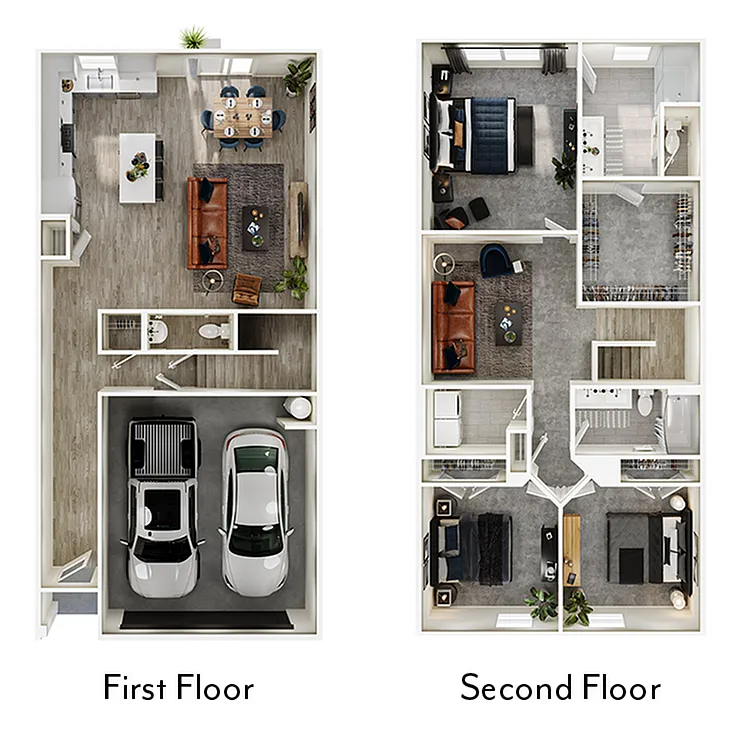 Floor plan Monroe