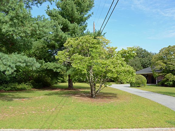 Mature plantings on the spacious lot