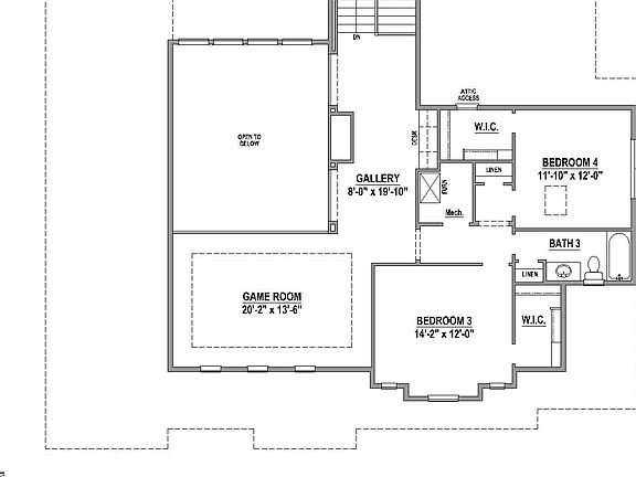 Plan C658 2nd Floor