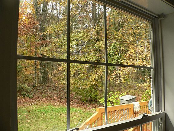 View out the dining rm windo