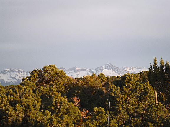Looking south from upstairs.