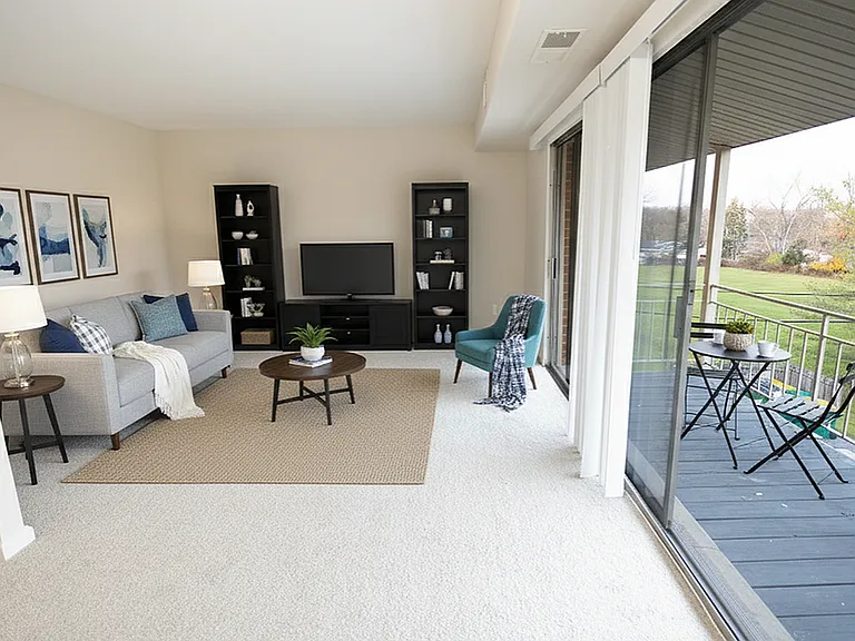 Living/Balcony Staged Living/Balcony Staged