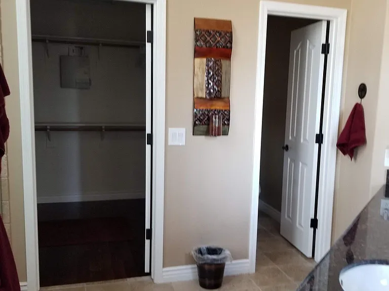 Master closet & private toilet room