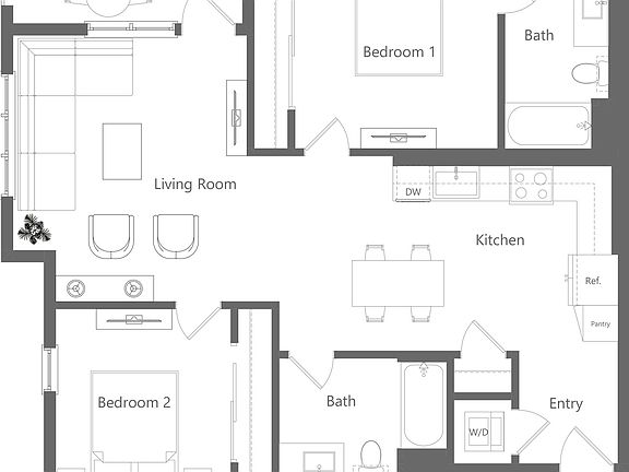 4th image of 4632 Santa Monica Blvd #227