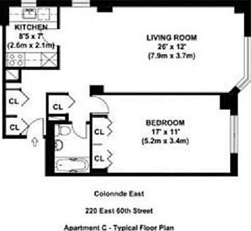 2nd image of 224 E 60th St APT 8C