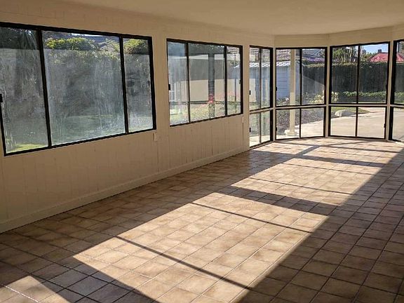 Family room has great natural light.