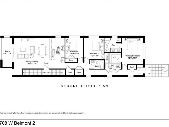 2nd image of 3708 W Belmont Ave #2