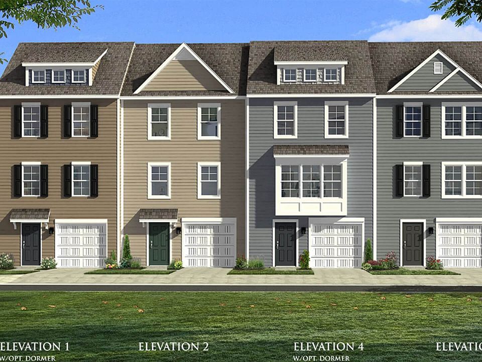 DRB Homes York II model elevation at Southbrook, Inwood WV - front view showcasing architectural des