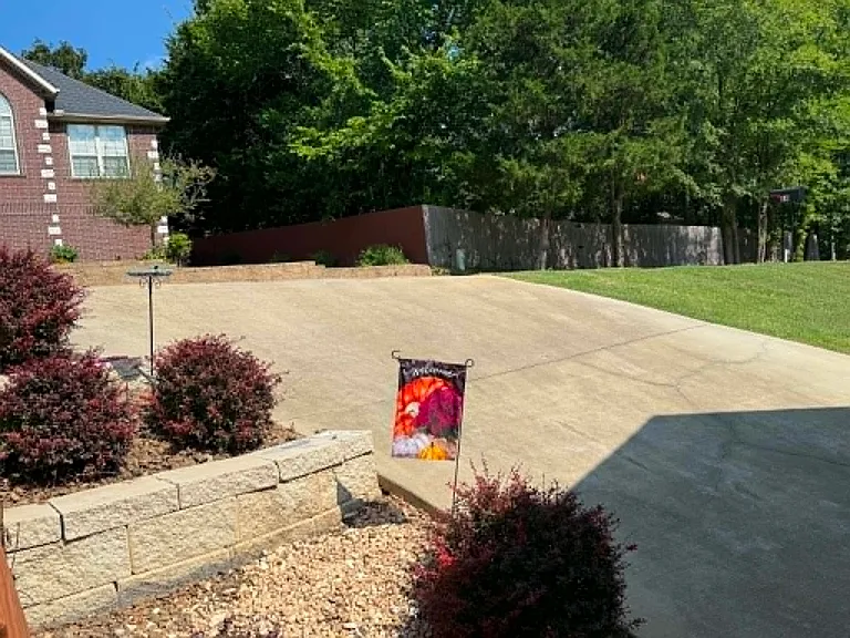 Front driveway