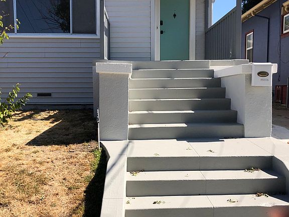 Freshly painted exterior