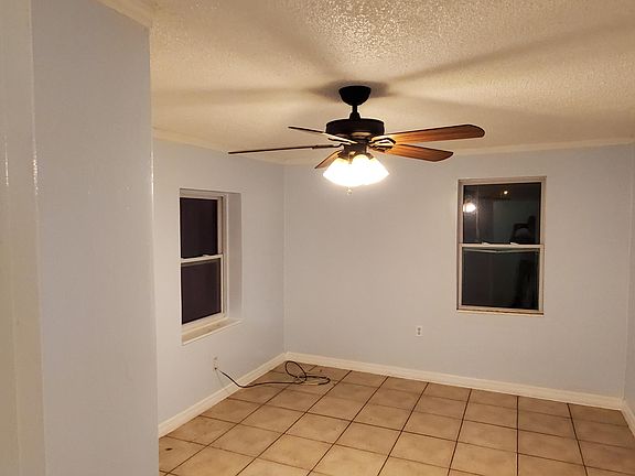Downstairs front bedroom at the door