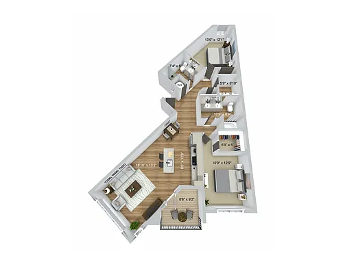 Floor plan Resonance 2.2