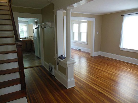 View from the front door