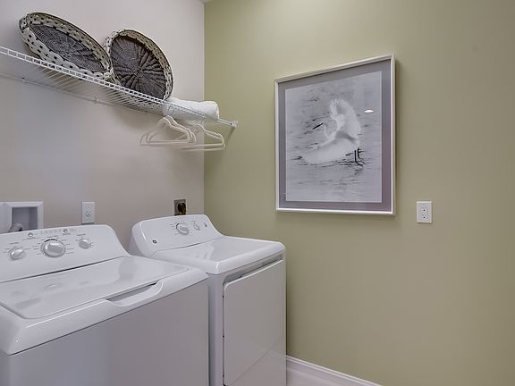 Convenient laundry room