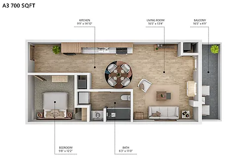 Floor plan A3
