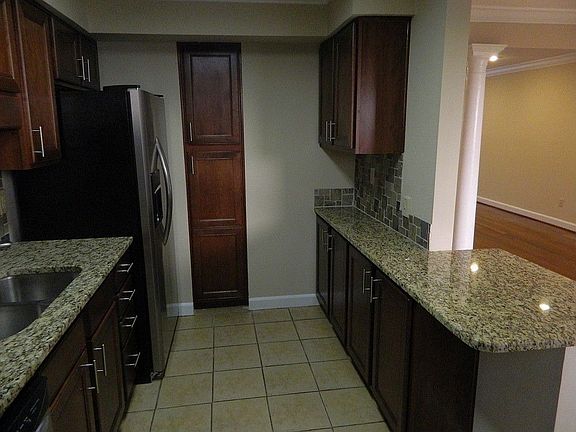 Built-in pantry and breakfast counter