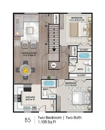 Floor plan B5