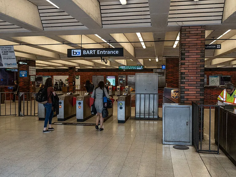 Public transportation provides quick and easy access to San Francisco