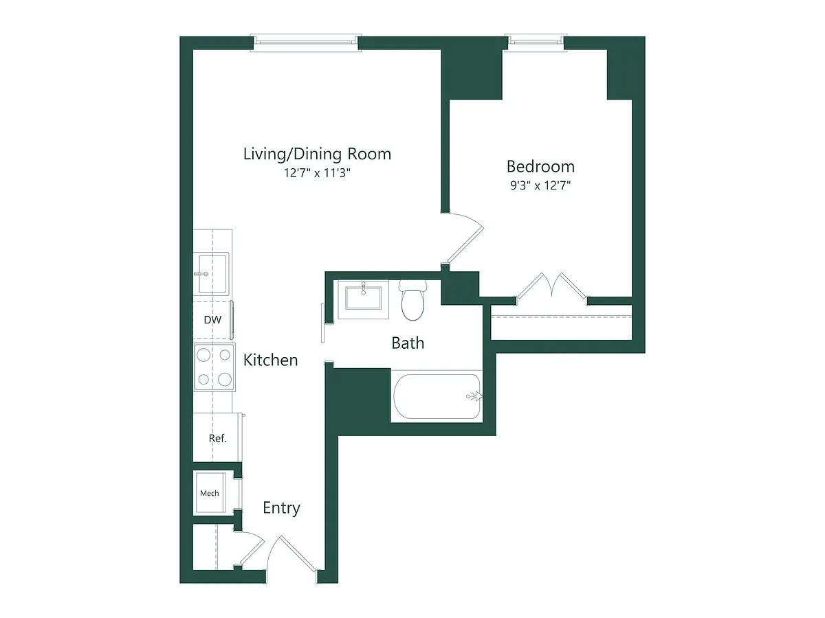 Floor plan C4