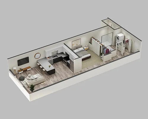 Floor plan Blue Flax