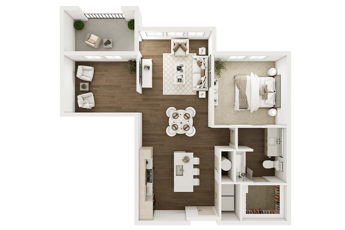 Floor plan A4D