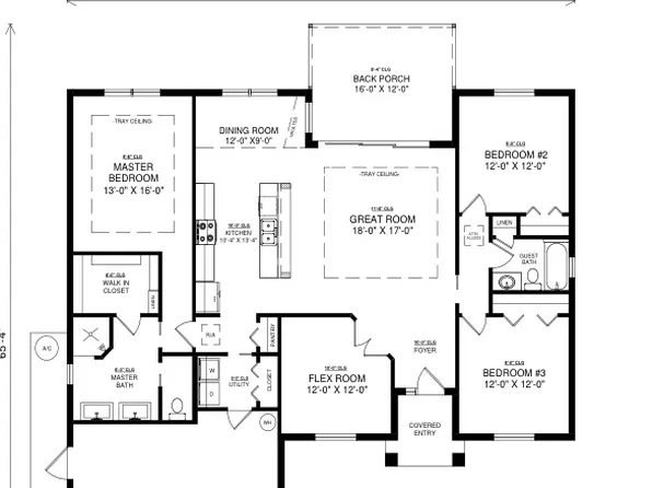 Addie Too Plan, Hornick Homes Inc.