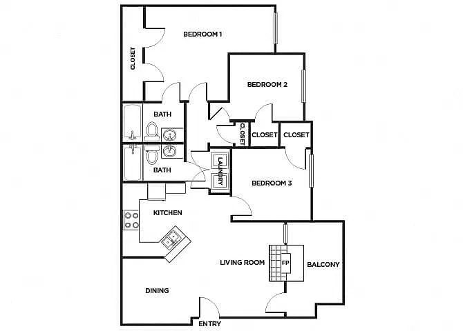 Floor plan C160