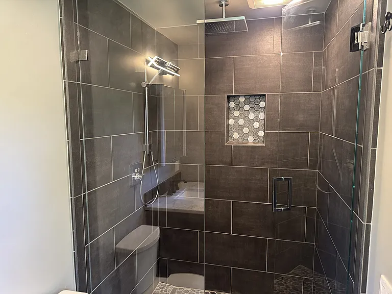 New Master Bath Shower