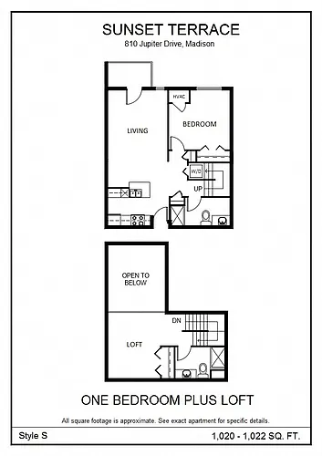 Floor plan S