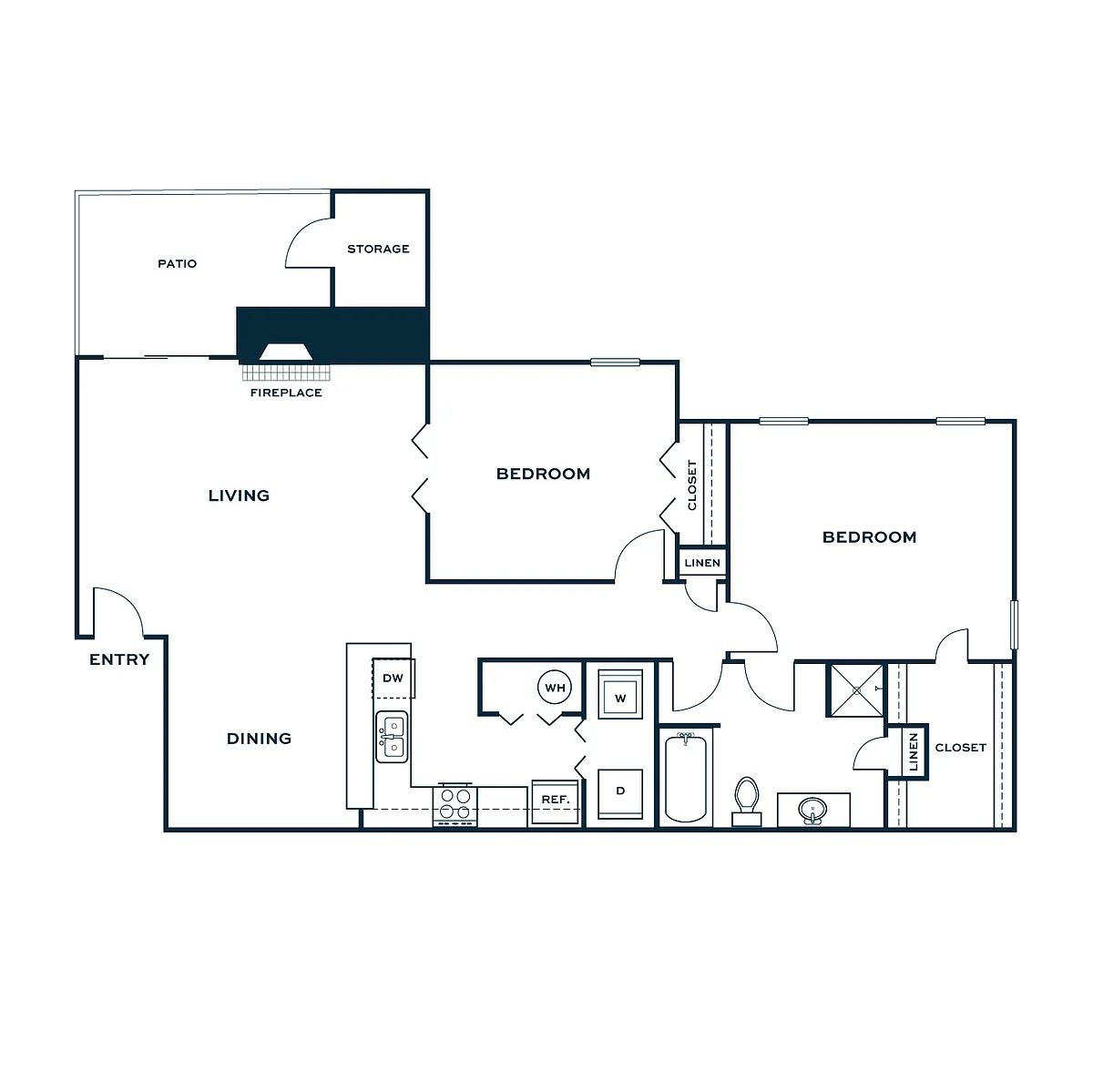 Floor plan B3 Traditional