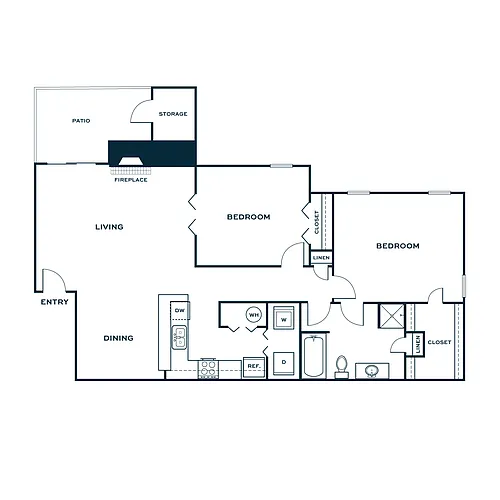 Floor plan B3 Traditional