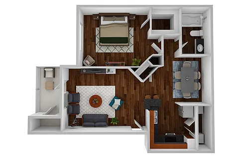 Floor plan A - Aspen