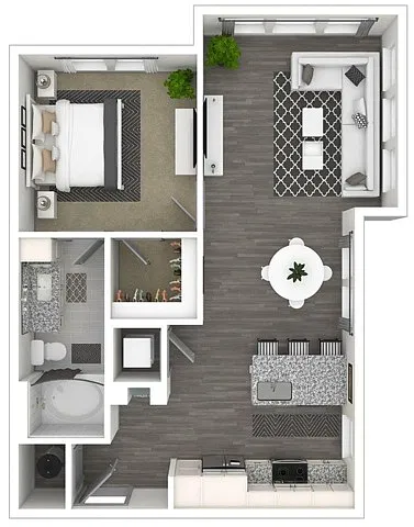 Floor plan A8-The Induction