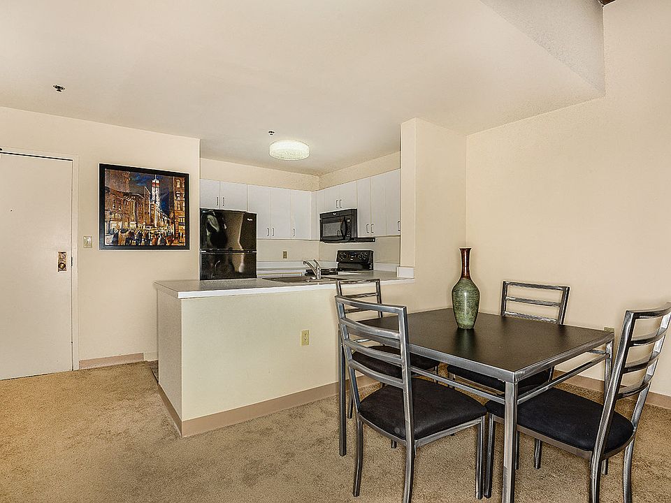 Dining room and kitchen