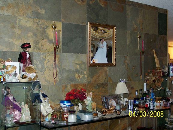 A Unique Slate Wall