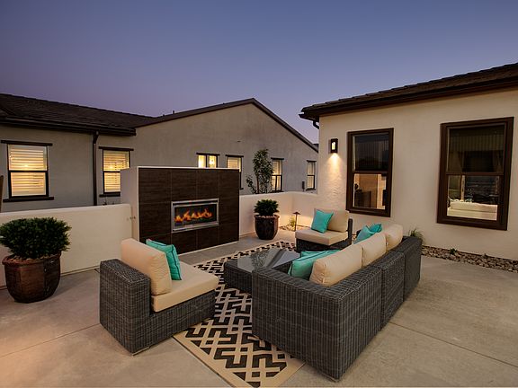 Private Courtyard at Entry