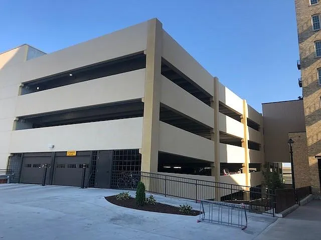 Tenant Entrance To Parking Structure