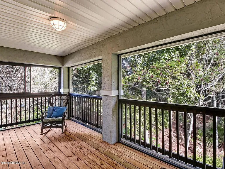 Master bedroom balcony