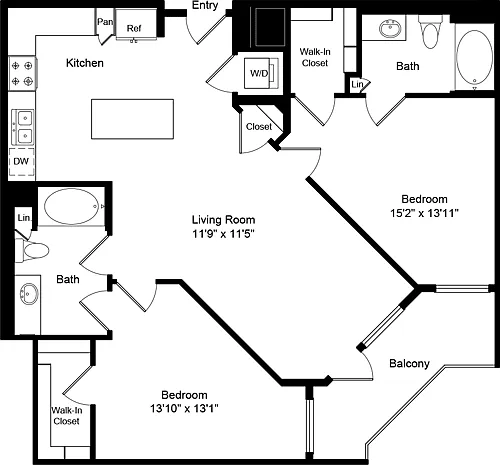 Floor plan B20