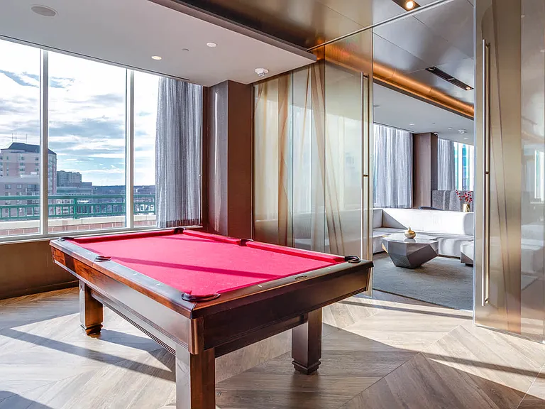 Resident Lounge with Pool Table