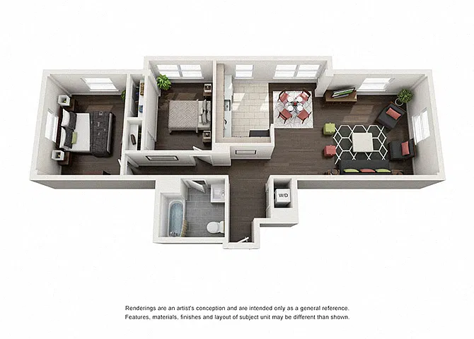 Floor plan B1B